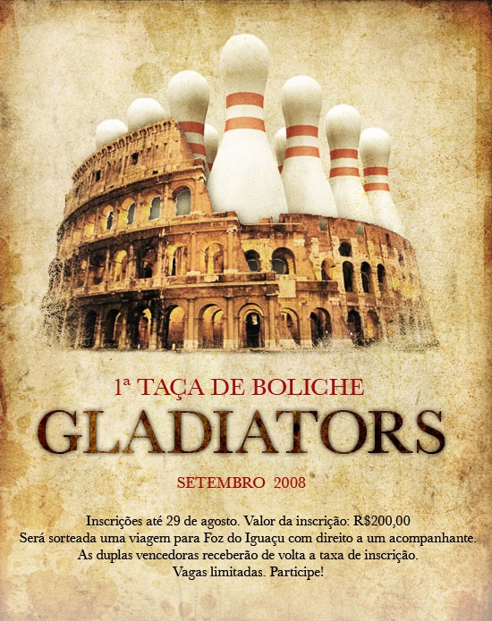 TAÇA GLADIATORS