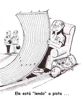 LENDO A PISTA