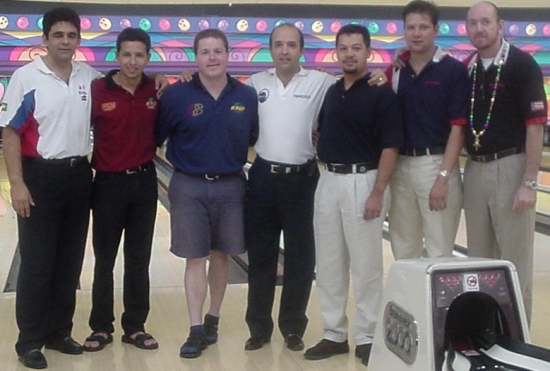 Bira, Arturo, Tim, Fran, Daniel, M�rio e George