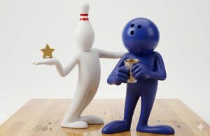 Atendimento no Boliche